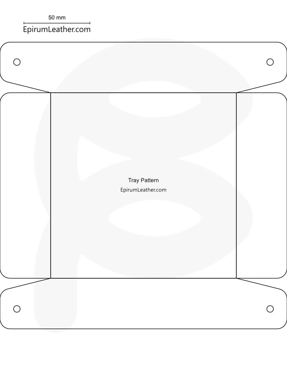 Catch All Tray by Epirum Leather