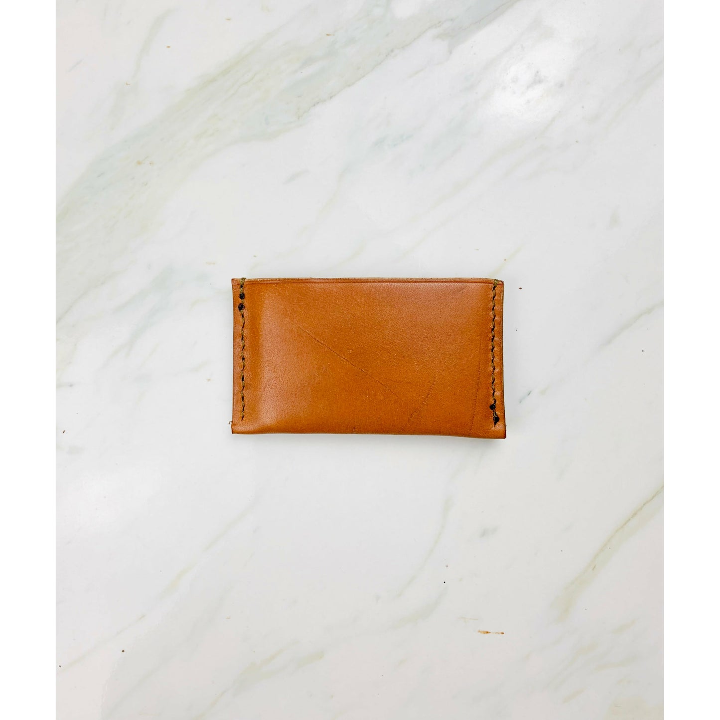 Natural Tan Wickett & Craig - Cardholder 6 Card Carry